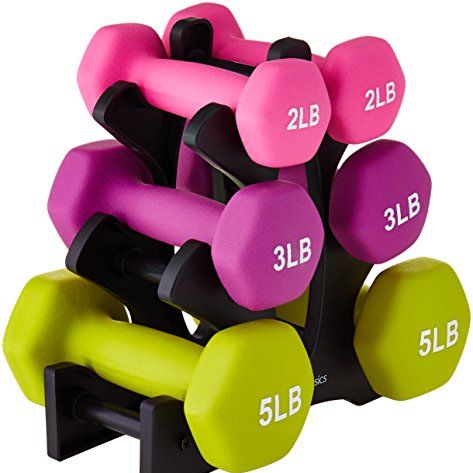 3 Pairs of Dumbbells