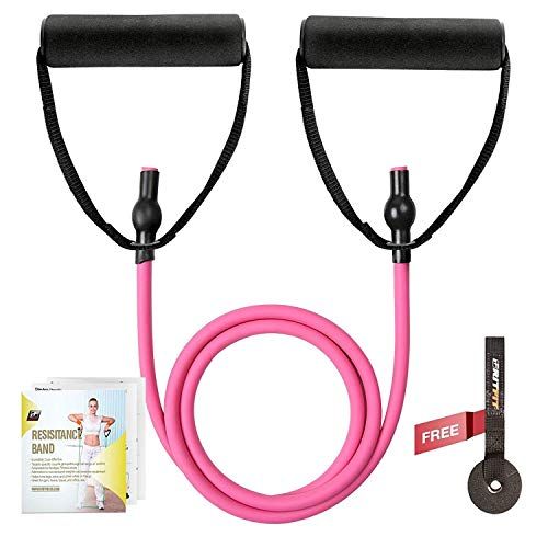 Resistance Exercise Band with Comfortable Handles