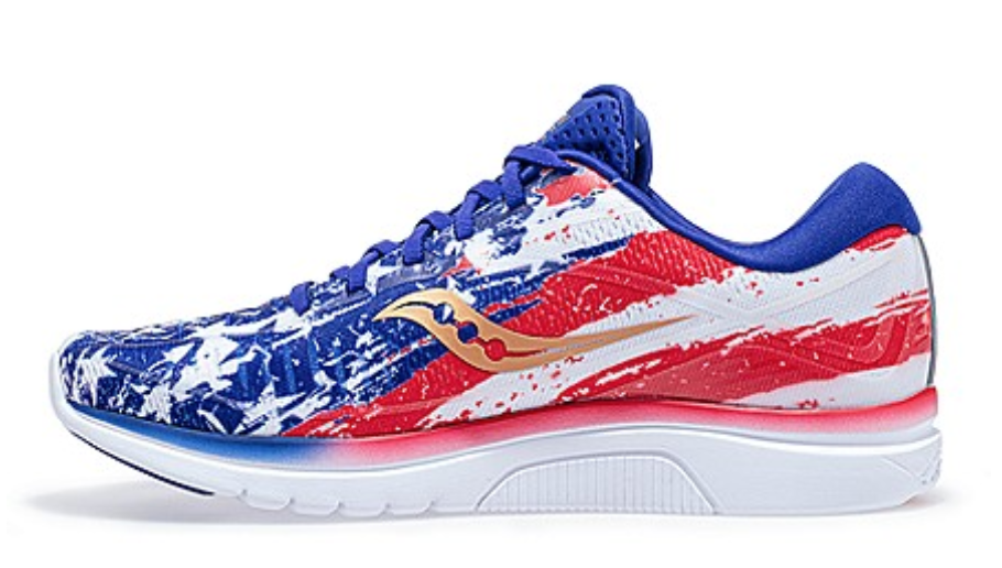 asics american flag running shoes