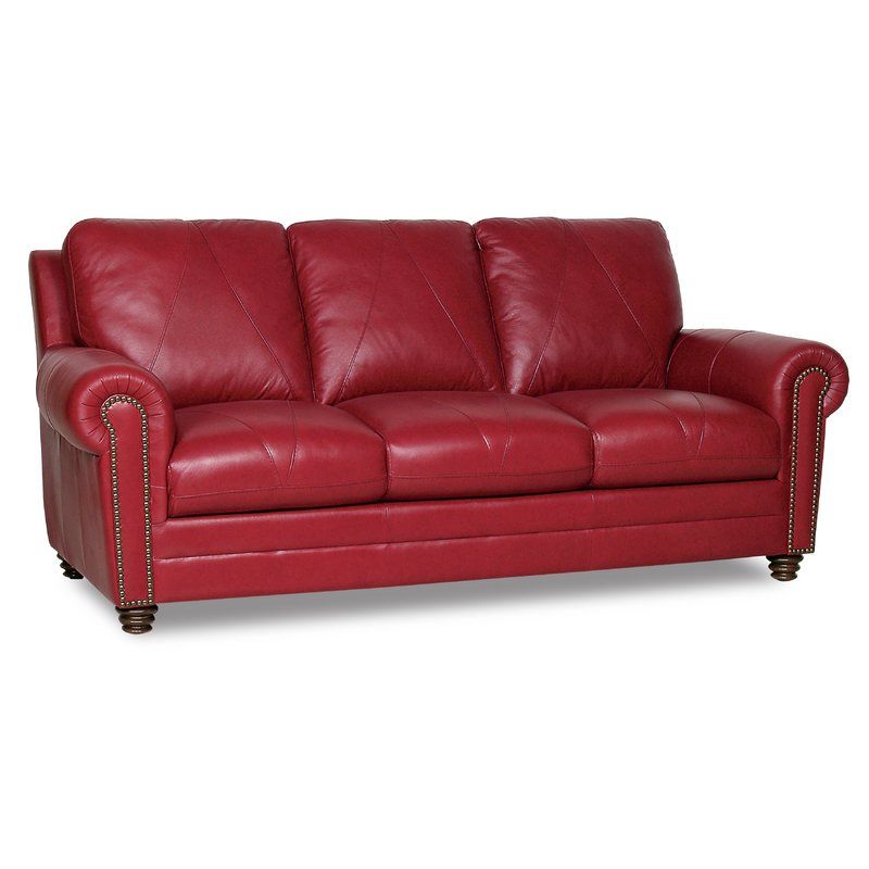Red Barrel Studio Barnstormer Leather Standard Sofa