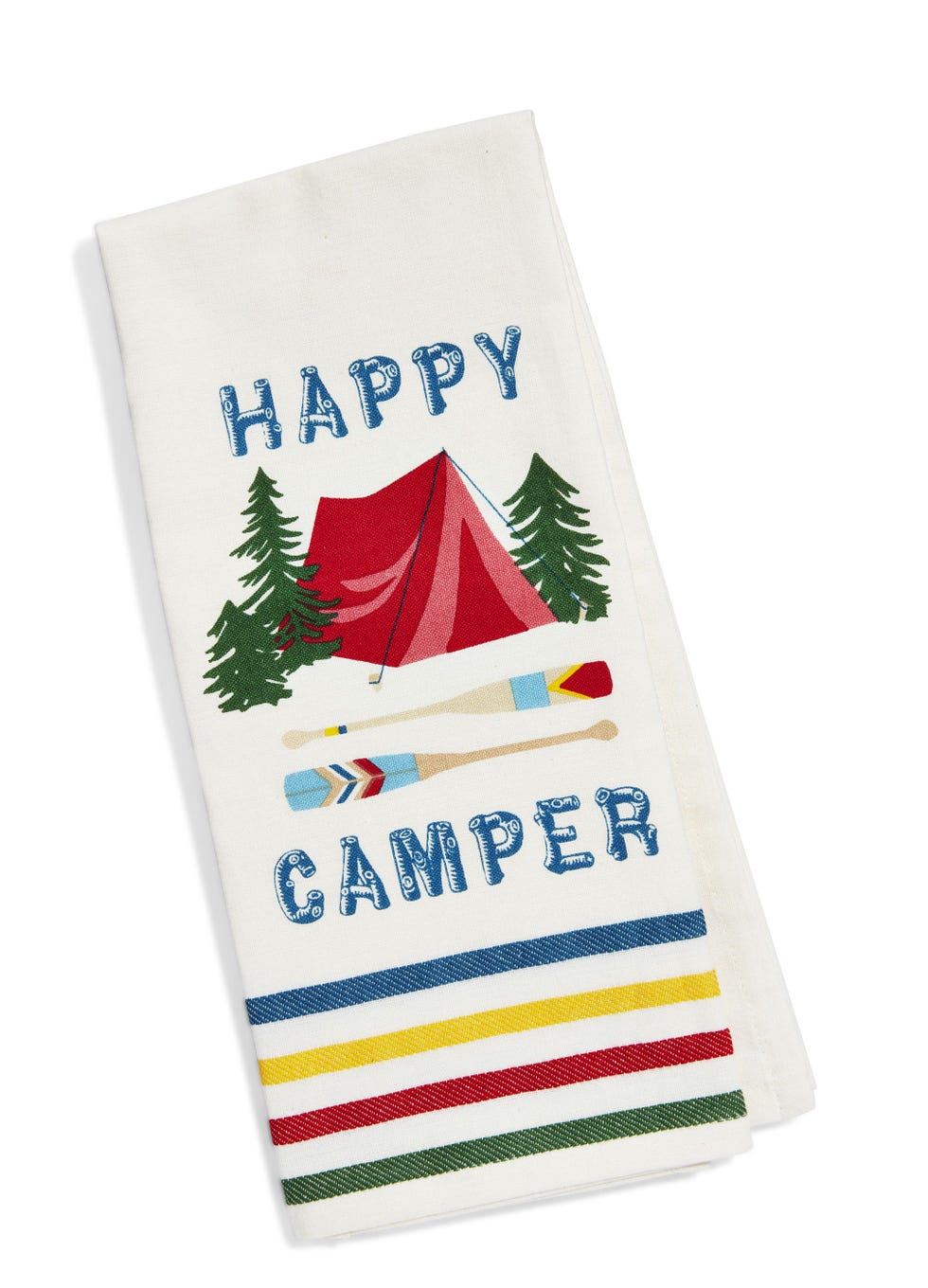 Happy Campers Salt and Pepper Shakers and Camping Kitchen Dish