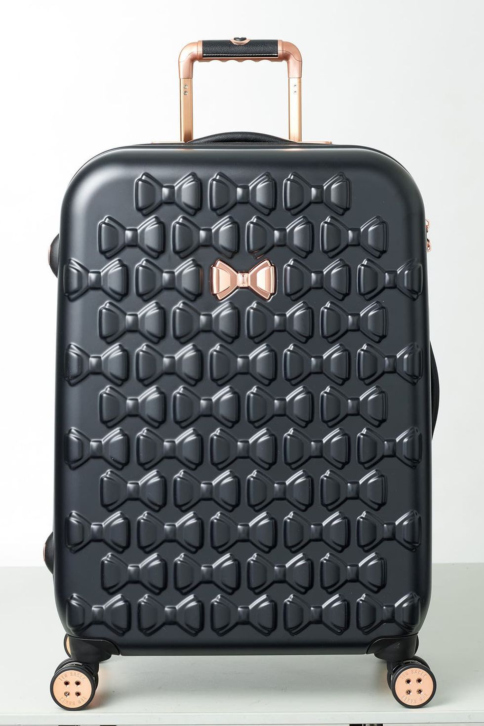 Ted Baker Bow Embossed Trolley Suitcase