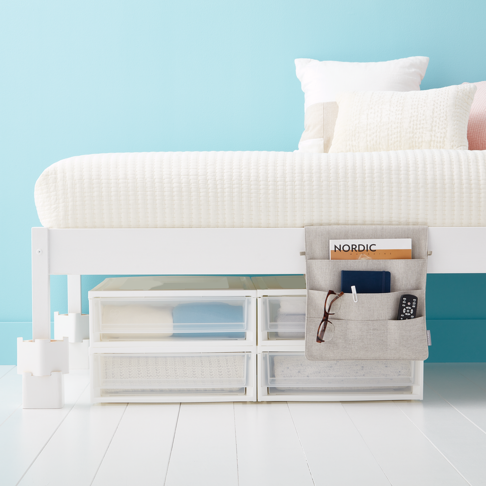 Try under-the-bed drawers.