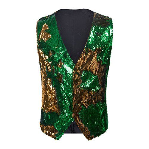 Double-Sided Sequins Vest