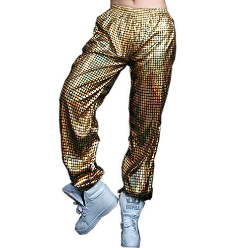 Hologram Gold Trousers