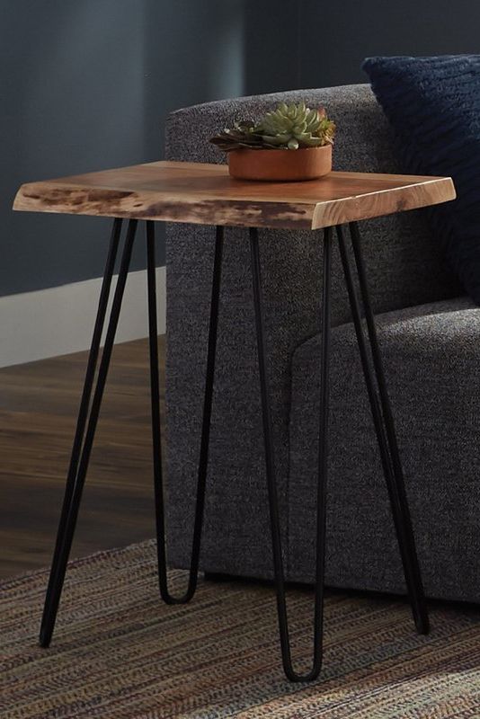 Hairpin End Table