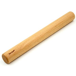 Bamber Wood Rolling Pin, 11 Inch by 1-1/5 Inch