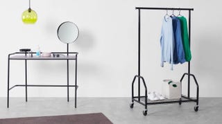 MADE Essentials Moss Garment Rack, Black