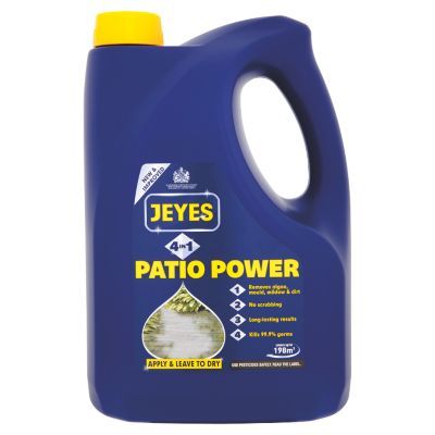 Jeyes 4-in-1 Patio Power Outdoor Hard Surface Cleaner 4Ltr