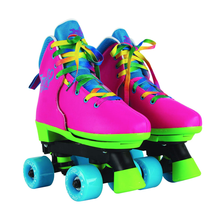 Rainbow Roller Skates