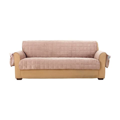 Beige sofa cover