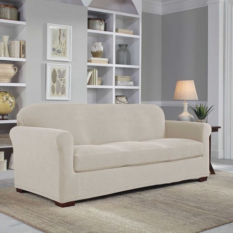 slipcovers couch slipcover bedbathandbeyond loveseat