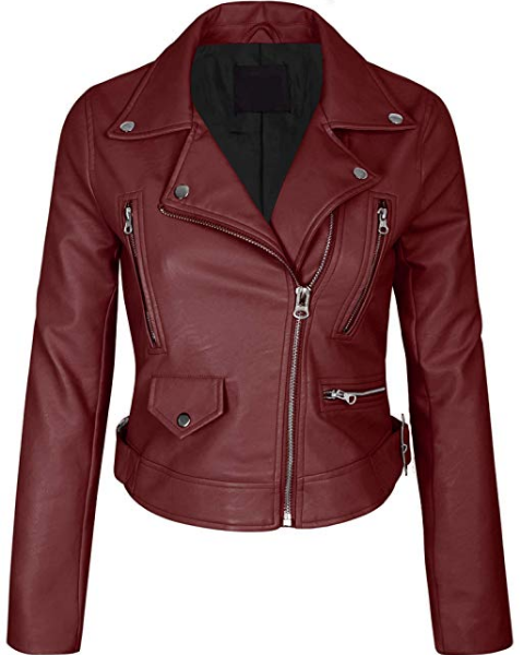 Get the Look: Colorful Leather Jacket