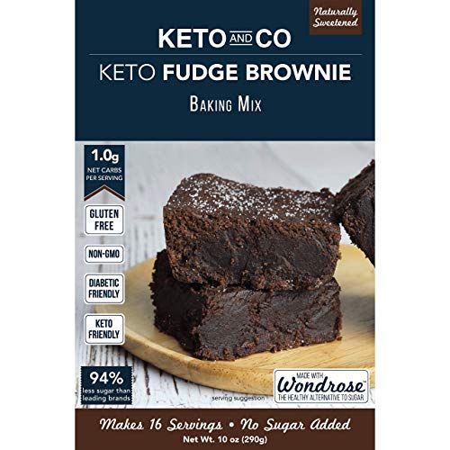 Keto and Co Fudge Brownie Mix