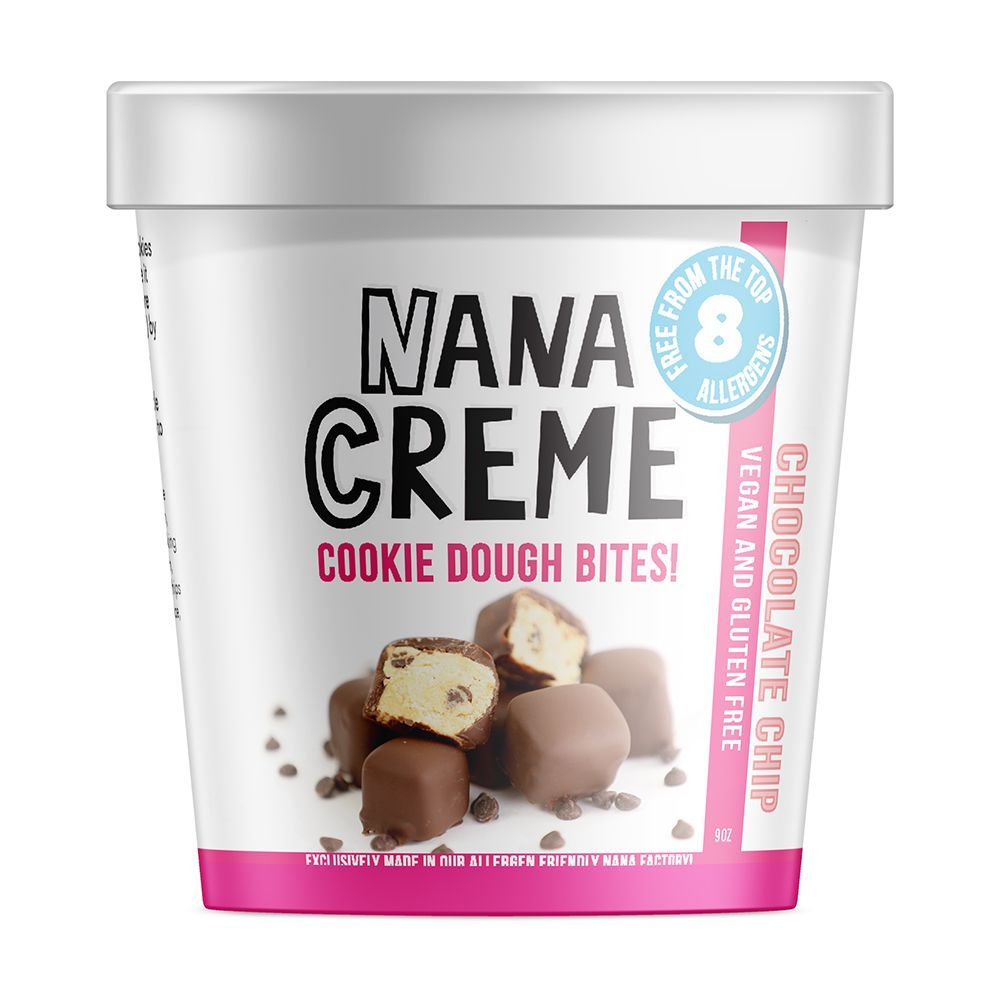 Nana Creme Chocolate Chip Cookie Dough Bites