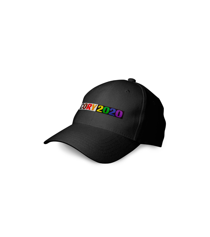 Cory 2020 Pride Black Baseball Cap