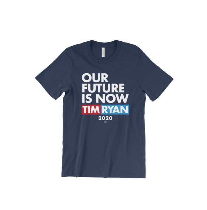 Our Future is Now Navy Tee
