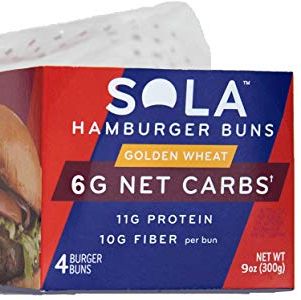 SOLA Low Carb Bread Buns (2 Pack)