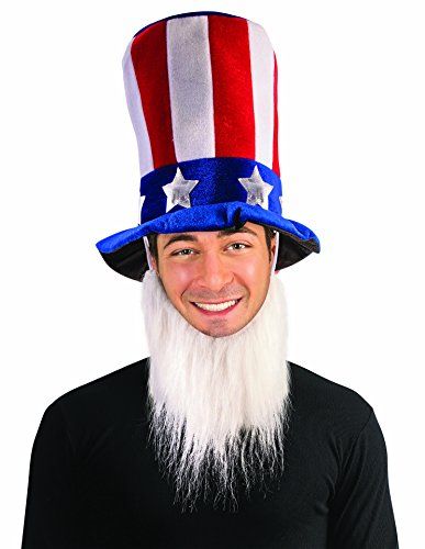 Uncle Sam Hat with Beard 