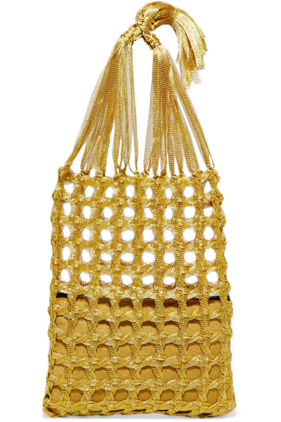 Mehry Mu 黃色針織包，約NT$13,780