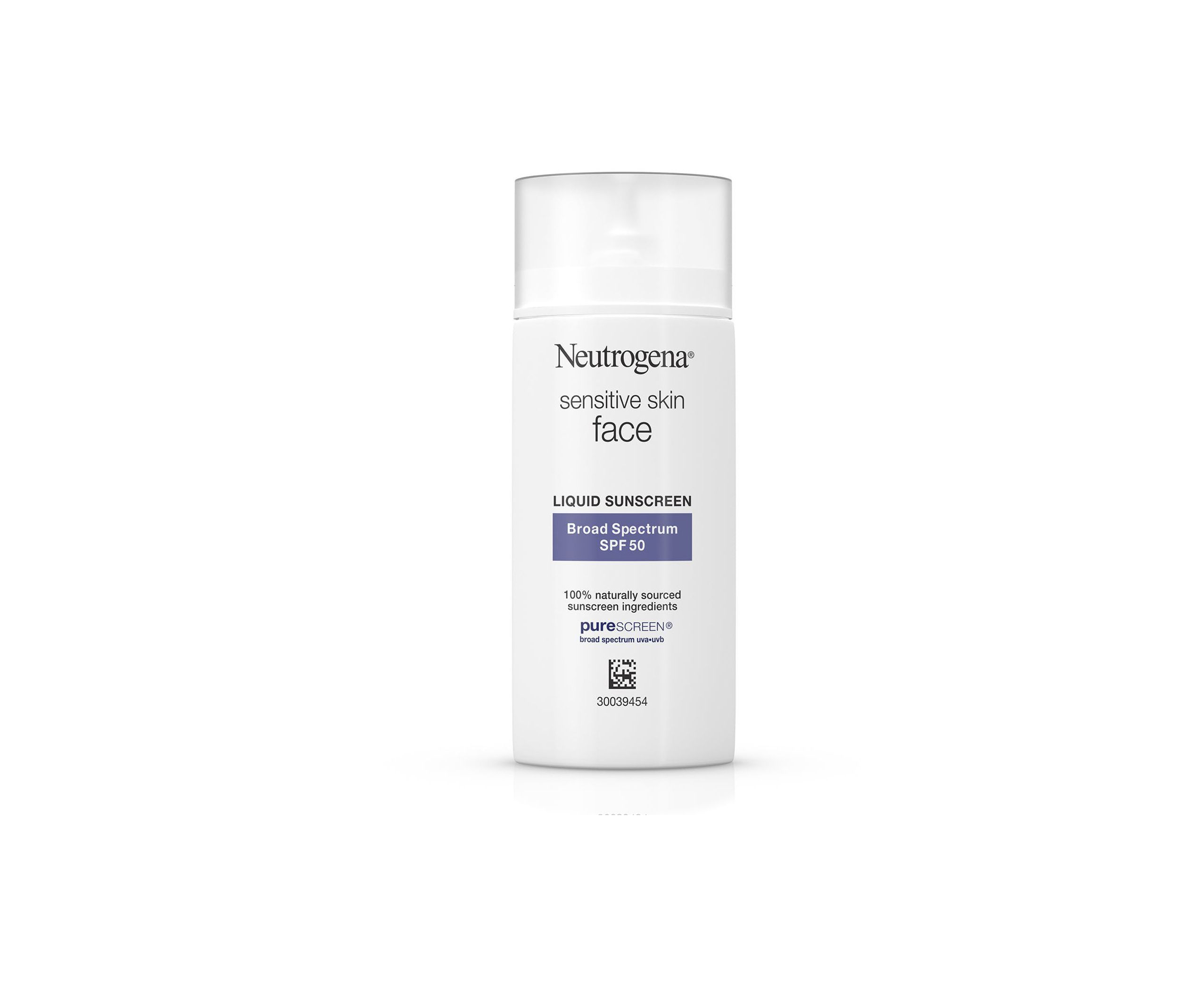 Neutrogena Sensitive Skin Face Liquid Sunscreen Broad Spectrum SPF 50