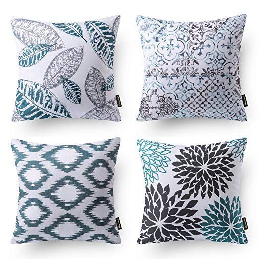 Set of 4 Decoratie Throw Pillows