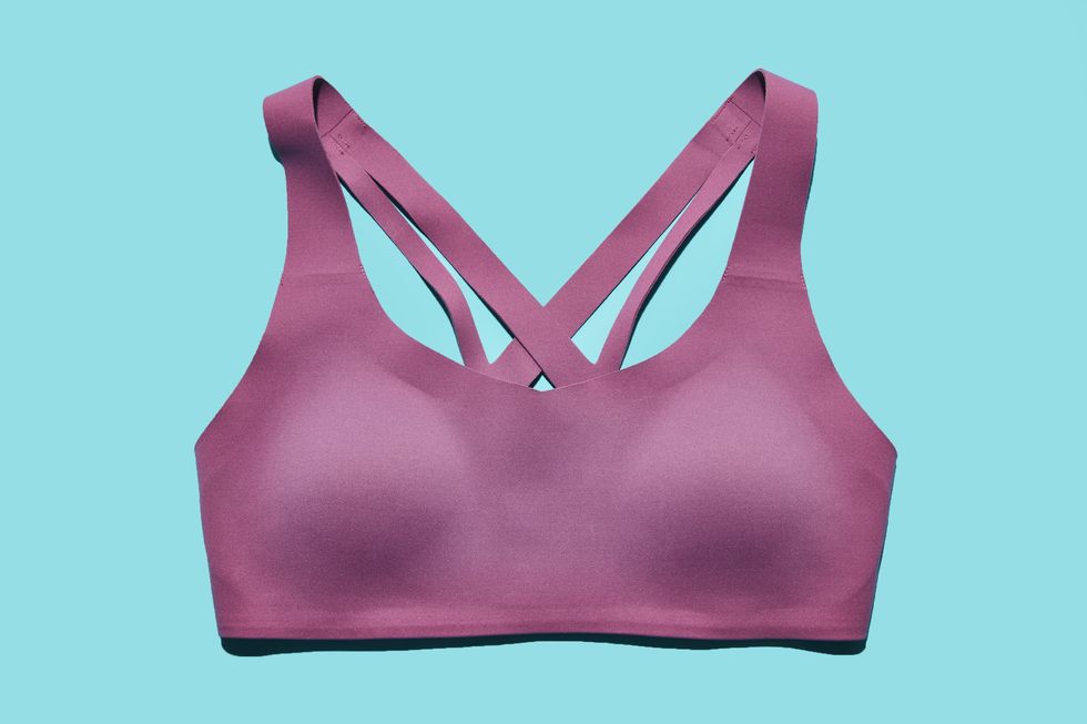 Lululemon Pink Padded Strappy Back Sports Bra- Size 8 – The Saved Collection