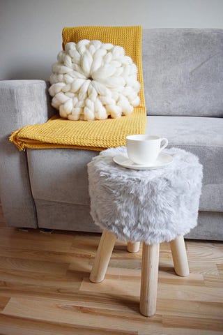 Chunky Knit Pillow