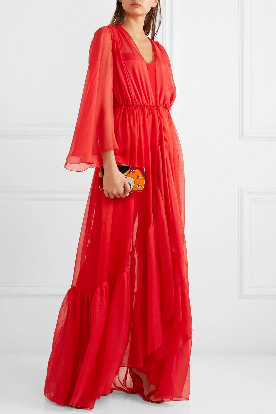 RASARIO 雪紡長裙，約NT$63,650
