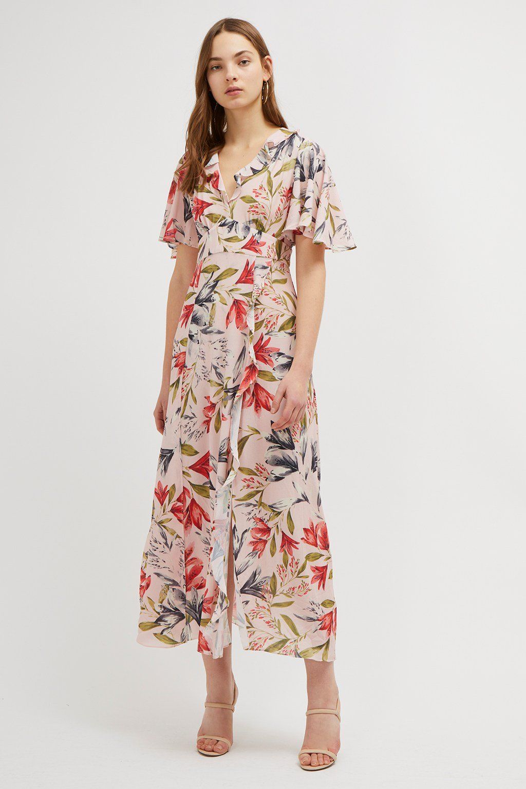 Floral Maxi Dress For Weddings
