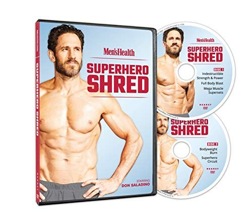 Men's Health Superhero Shred Starring Don Saladino - 2 DVDs