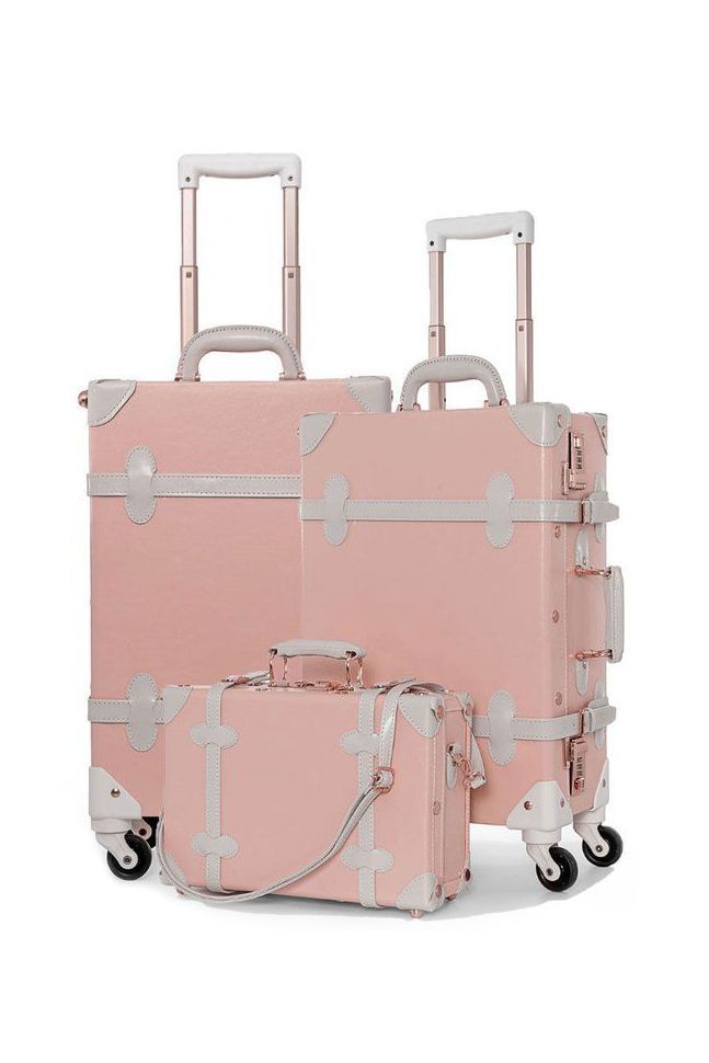 juicy couture suitcase rose gold