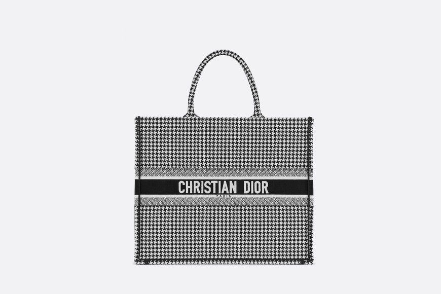 Dior Book Tote bag in embroidered canvas
