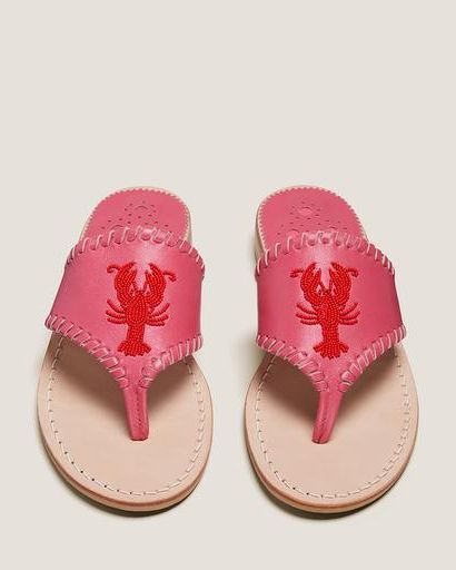 Beaded Lobster Sandal