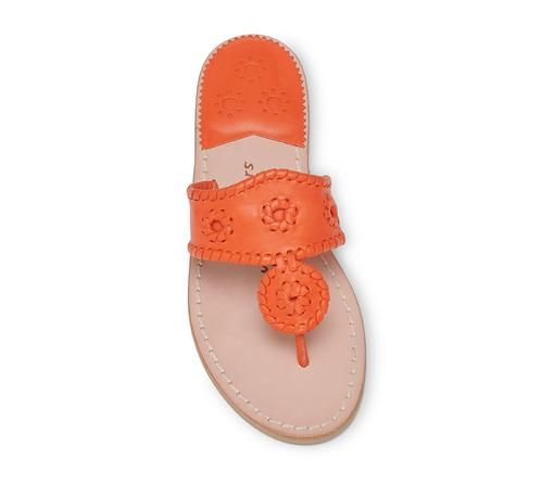 Jack rogers hot sale orange sandals