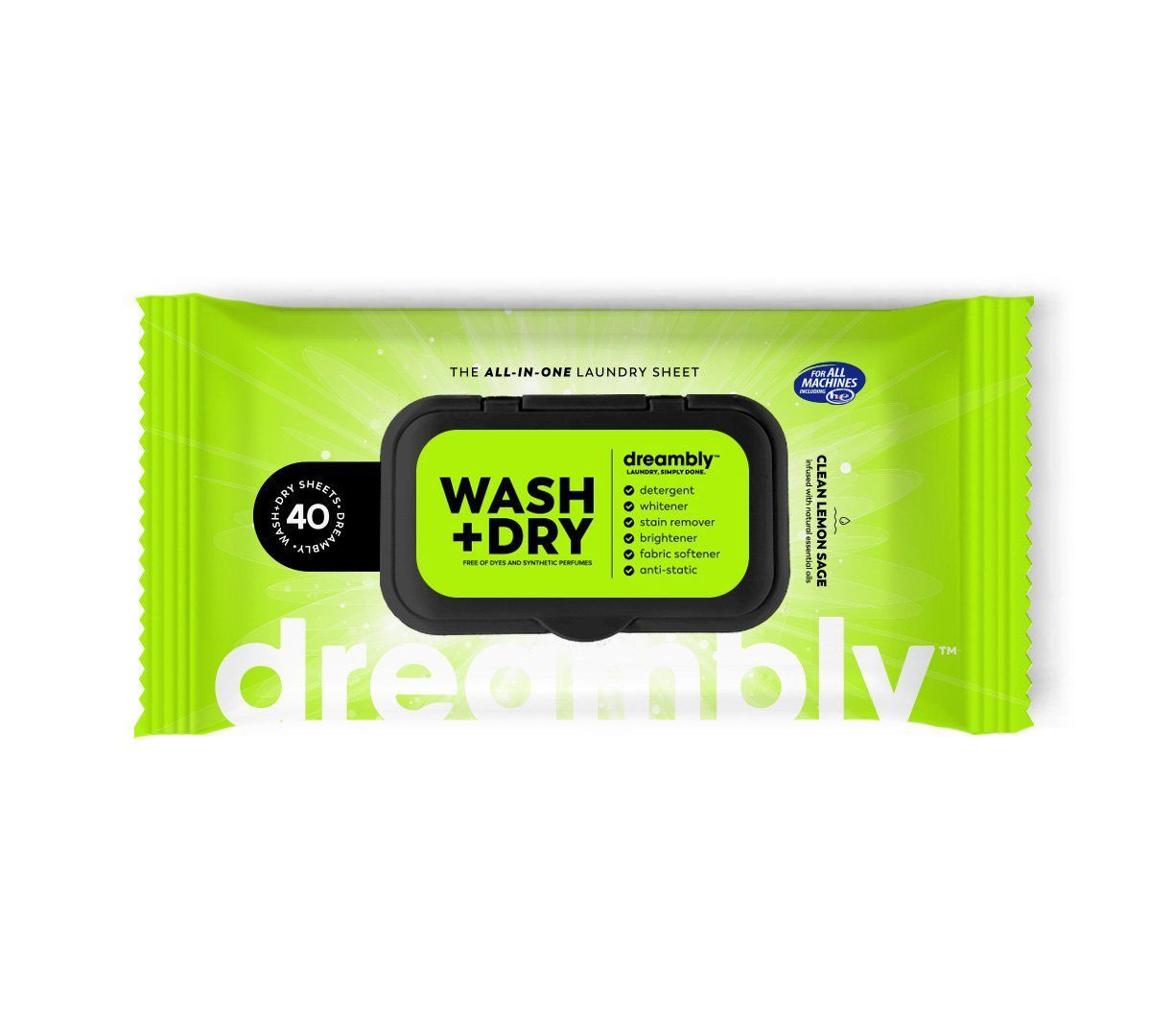 All-in-One Laundry Sheets (40 Pack)