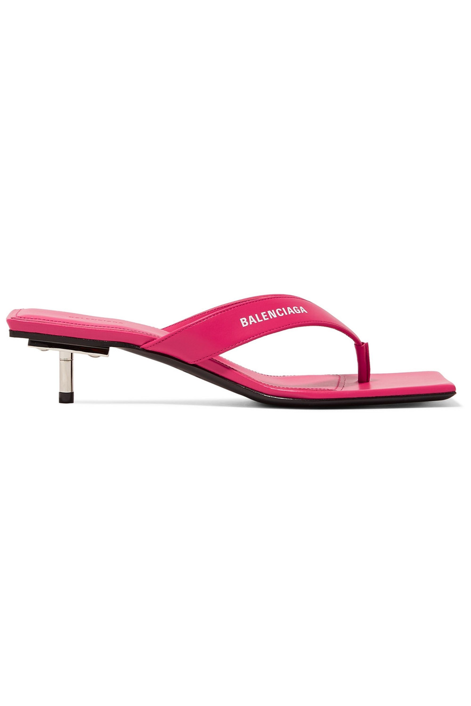 Balenciaga pink flip discount flops