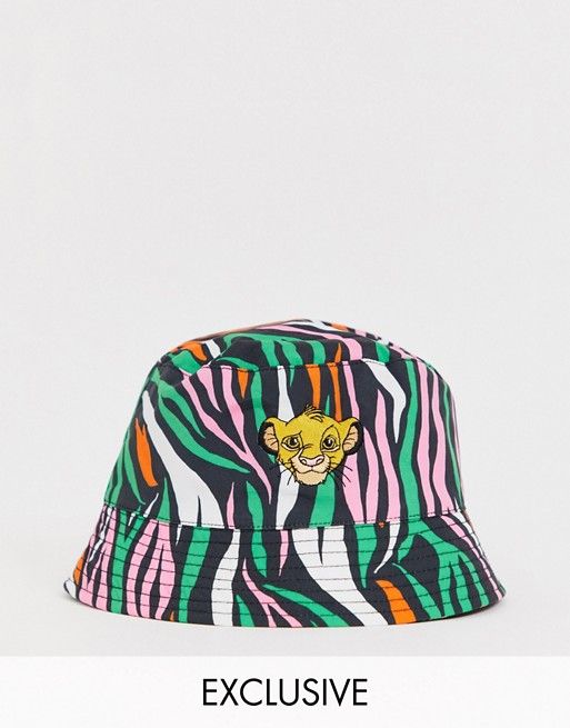 Disney The Lion King Bucket Hat With Simba Embroidery