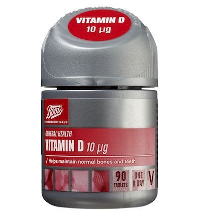 Boots Vitamin D - 90 tablets