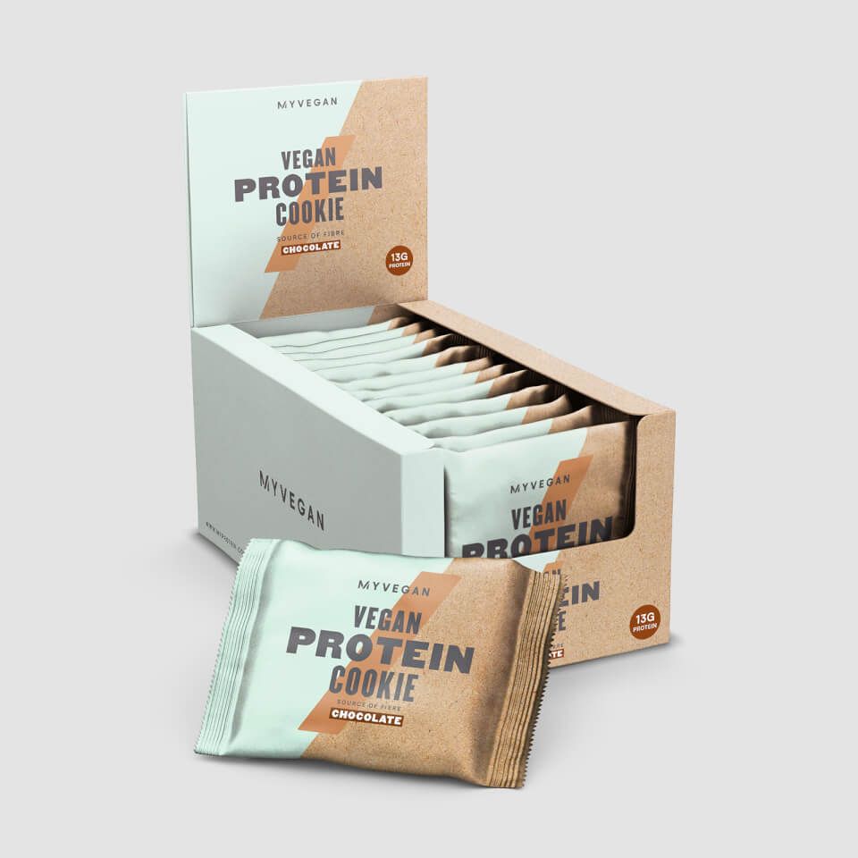 Vegan Protein Cookie, 12 x 75g [Amount : ; Package : Box; Flavour :]