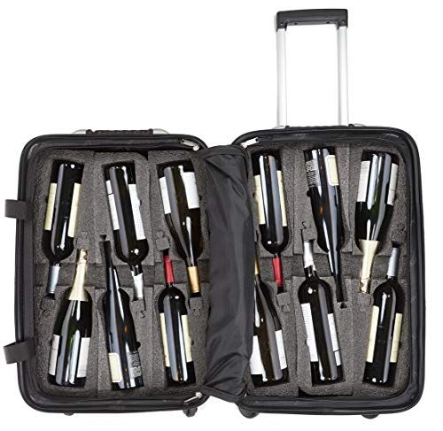 Bottle Wine Travel Suitcase 