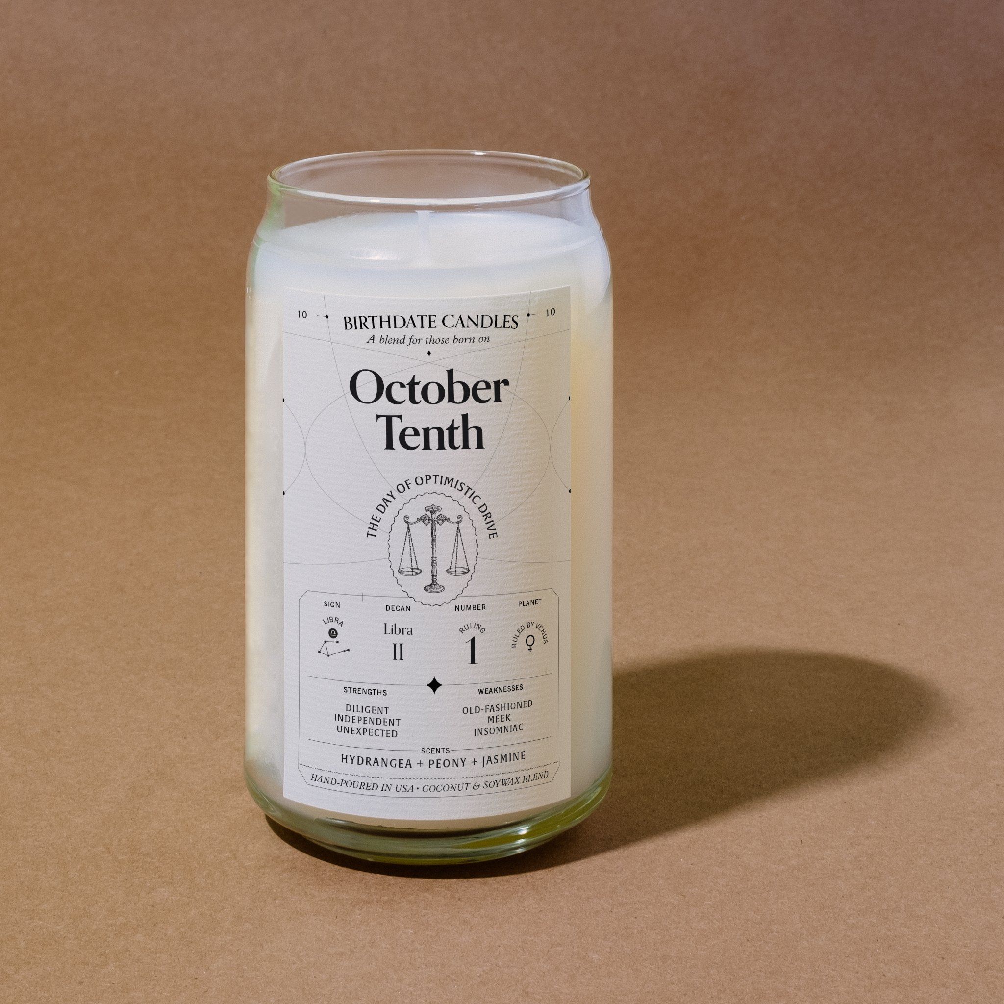 October Tenth Candle