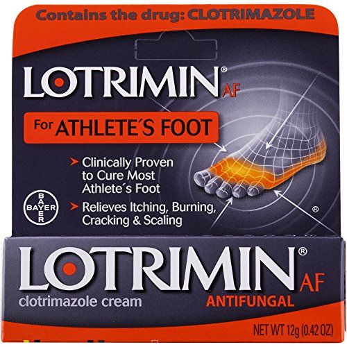 Lotrimin AF Cream Clotrimazole 1% Antifungal Treatment