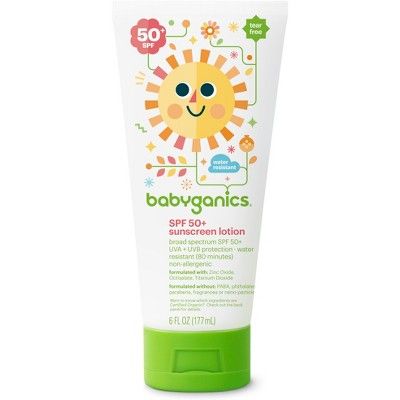 Babyganics. Moisturizing SPF 50 Sunscreen Lotion