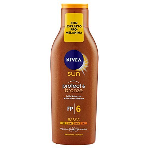 Latte Solare Abbronzante Protect & Bronze FPS 6