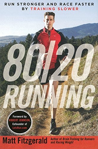 Libro 'Running 80/20: entrena con calma y corre mejor y más rápido'