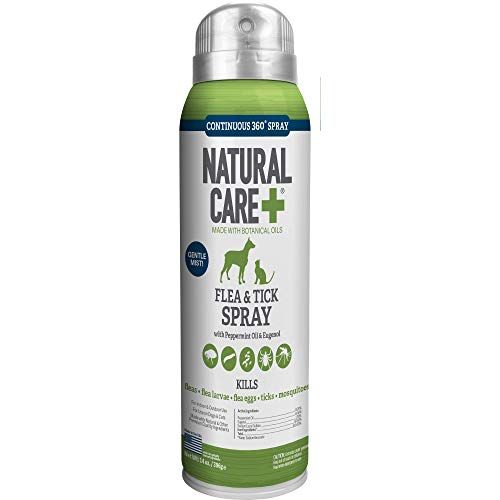 Natural care dog & top cat flea & tick spray