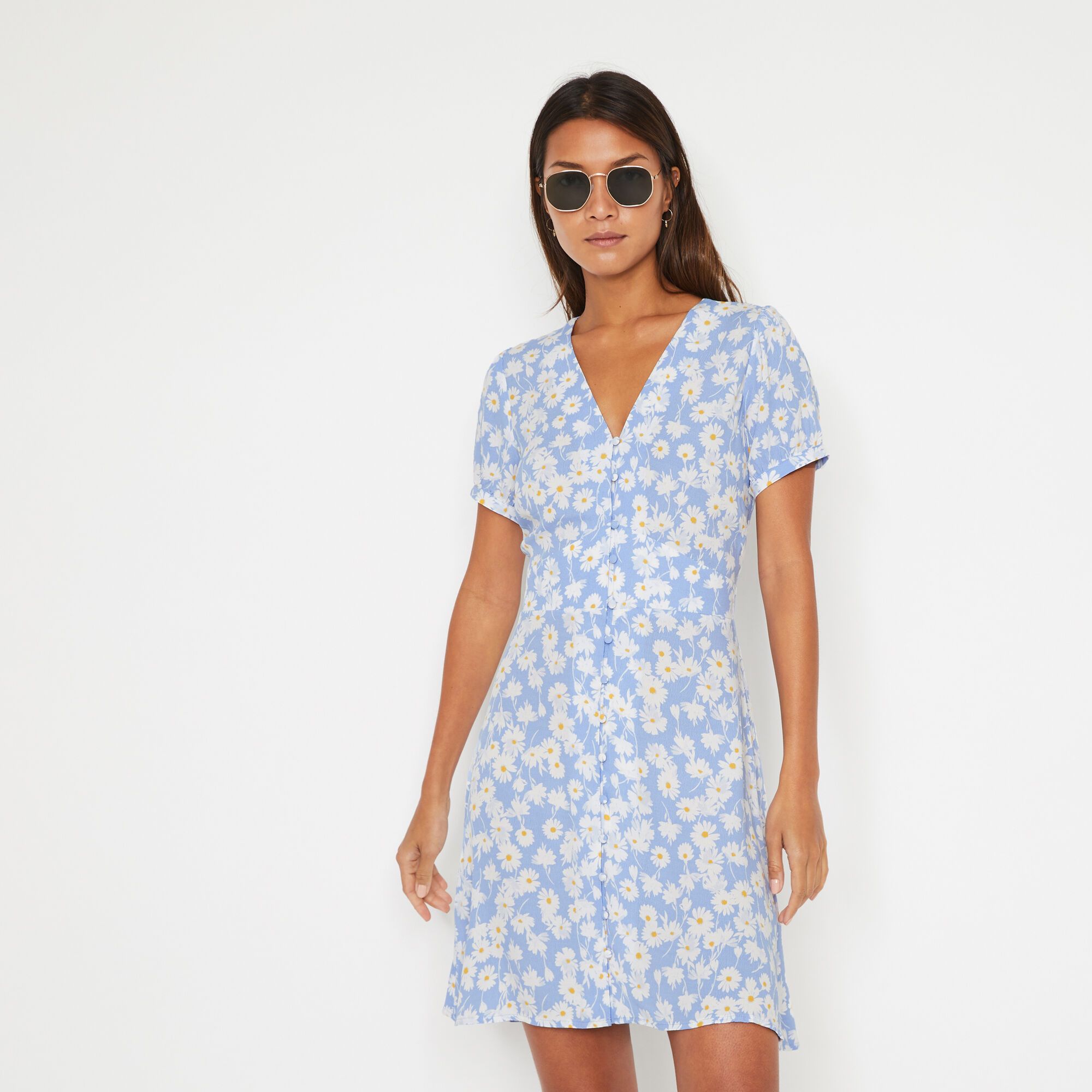 warehouse daisy dress