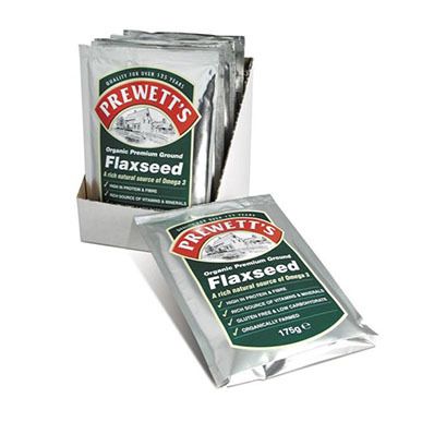 Prewett's Organic Ground Flaxseed (175g)