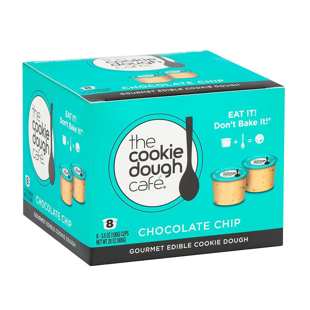 Chocolate Chip Edible Cookie Dough (8-Pack)